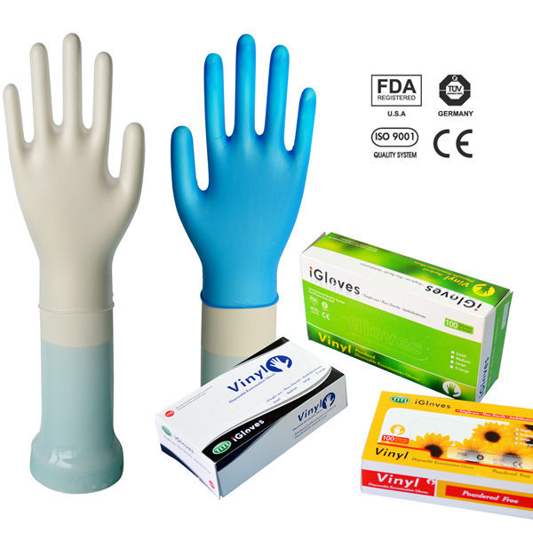 Accelerate innovation pvc gloves nitrile gloves to enter the market
