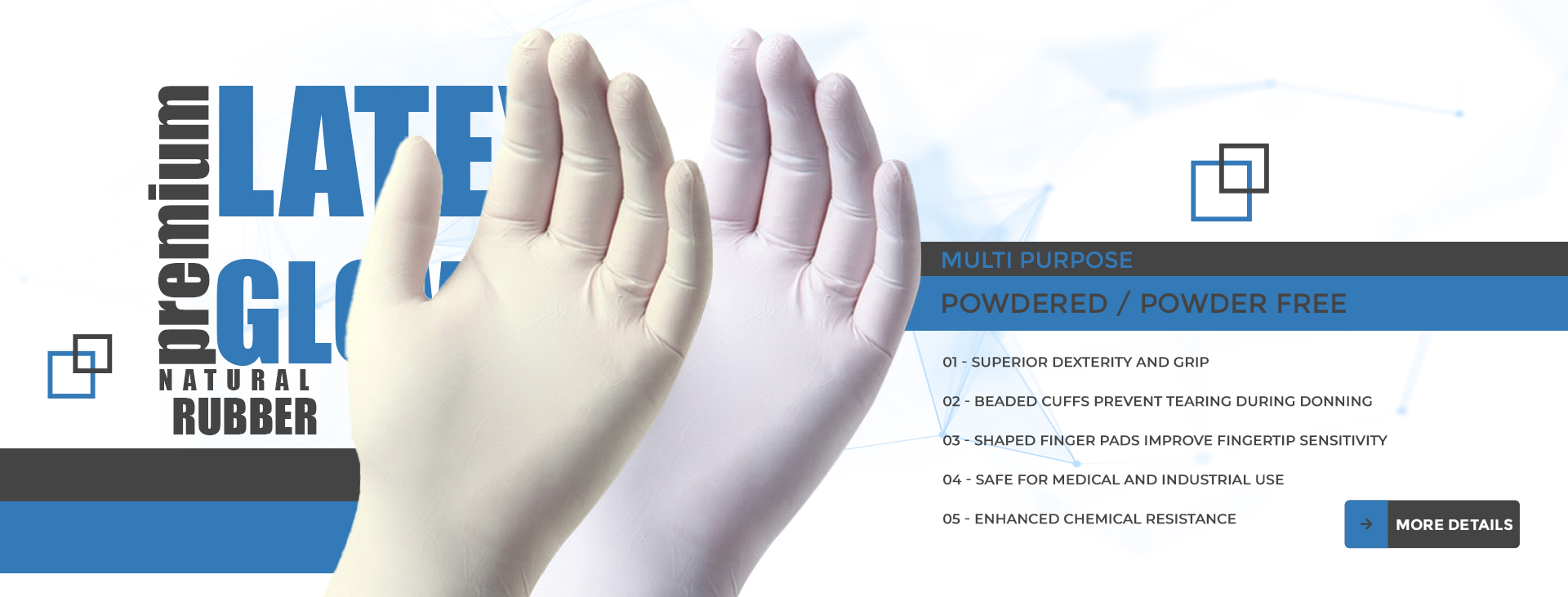 Disposable Latex Gloves Wholesale