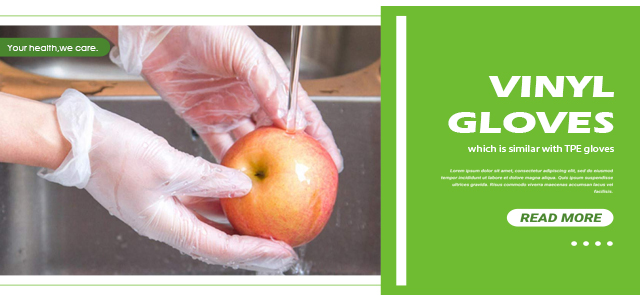 Can reusable gloves be used in food processing?