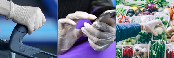 How to use disposable Vinyl/Latex/Nitrile/PE gloves safely?