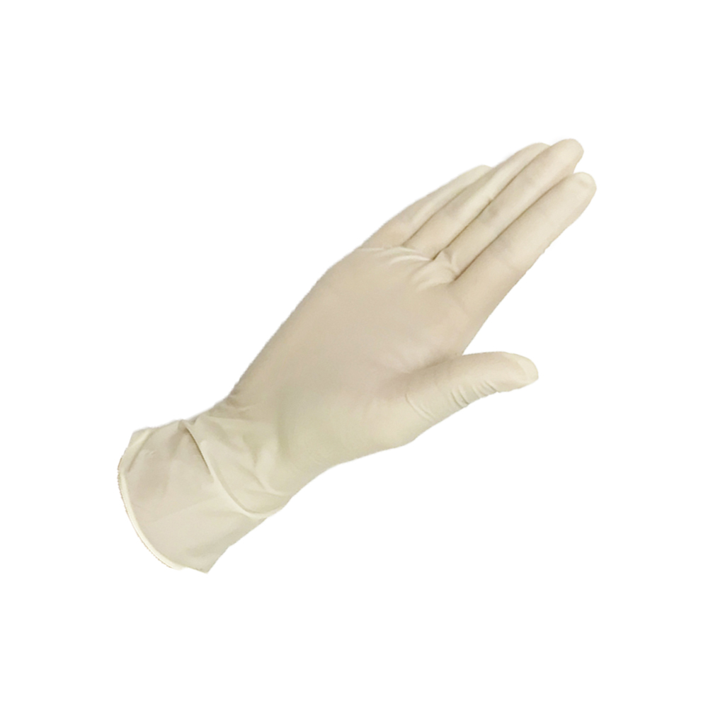Pre-powdered Disposable Biodegradable Latex Rubber Gloves