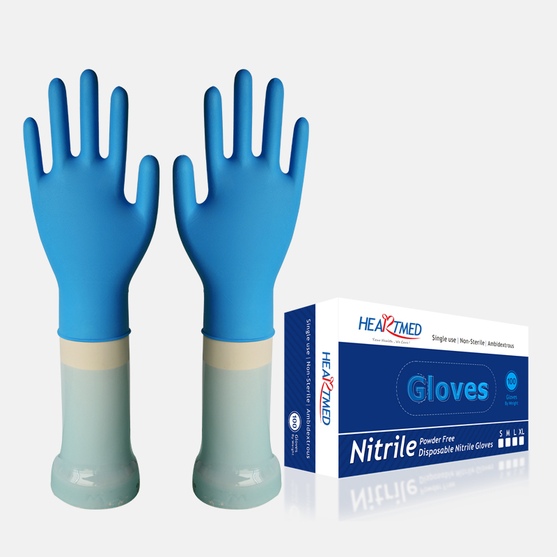 Blue Disposable Nitrile Examination Gloves for Dentisity