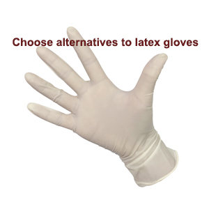 California restaurant bans latex gloves