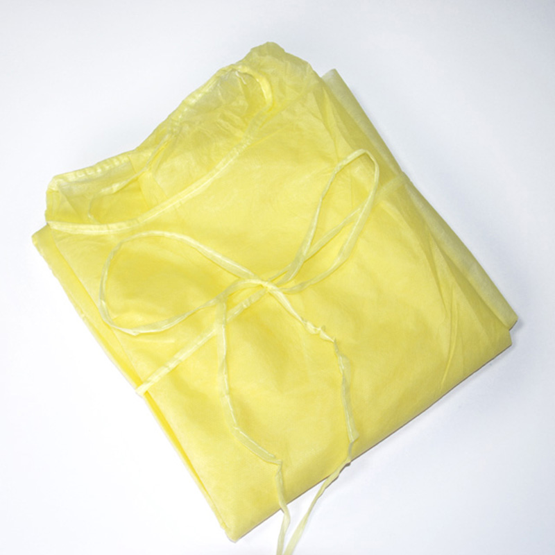 Level 2 Yellow Disposable Barrier Surgical Gown