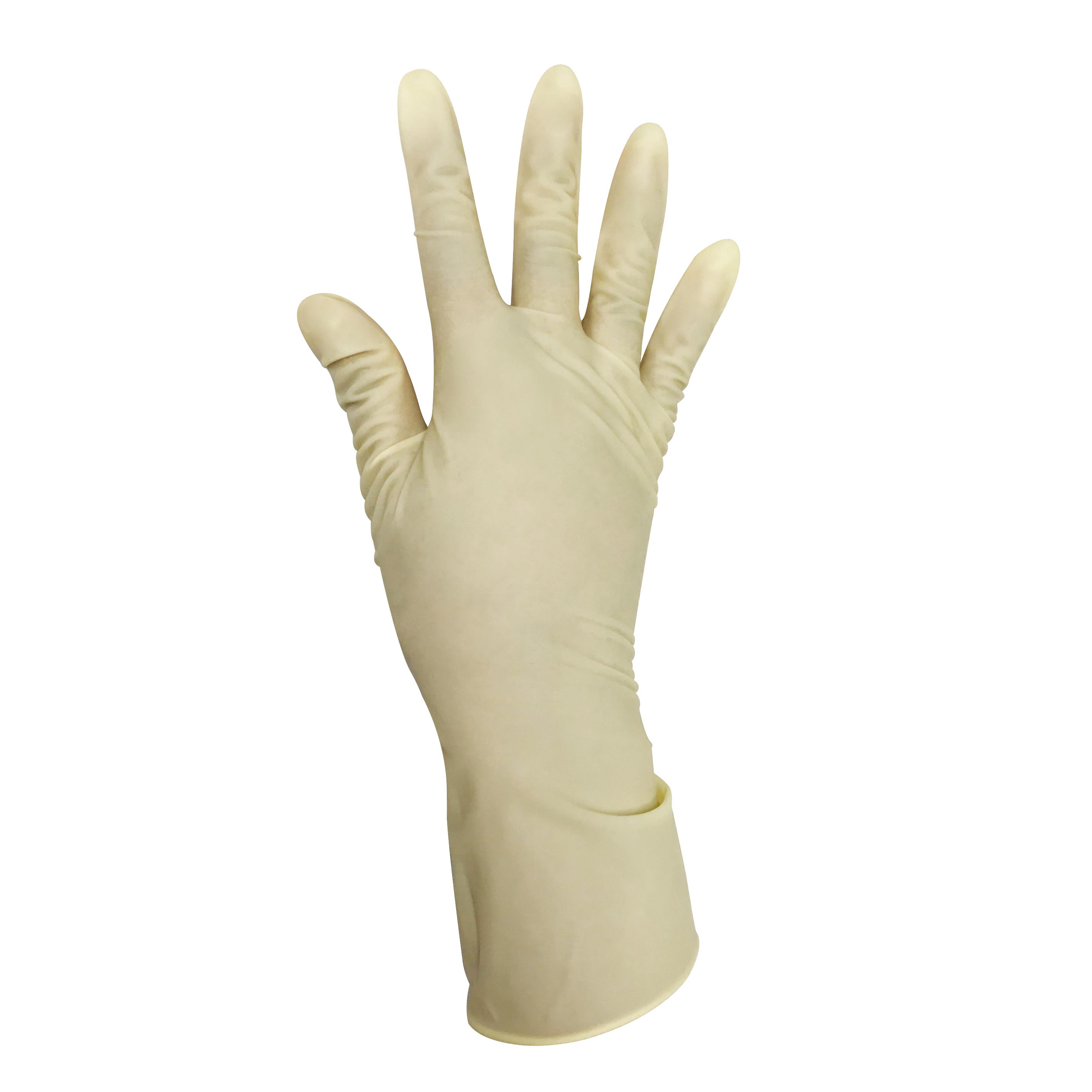 Yellow Sterile Powder Free Latex Surgical Gloves