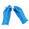 Biodegradable Blue Powder Free Disposable Nitrile Medical Gloves