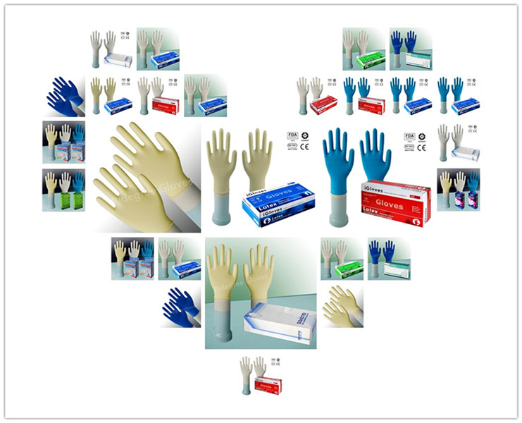 What is the difference between latex gloves powder and powder free