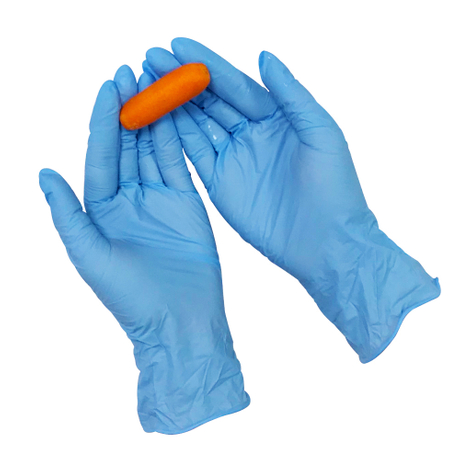 nitrile gloves and food handling