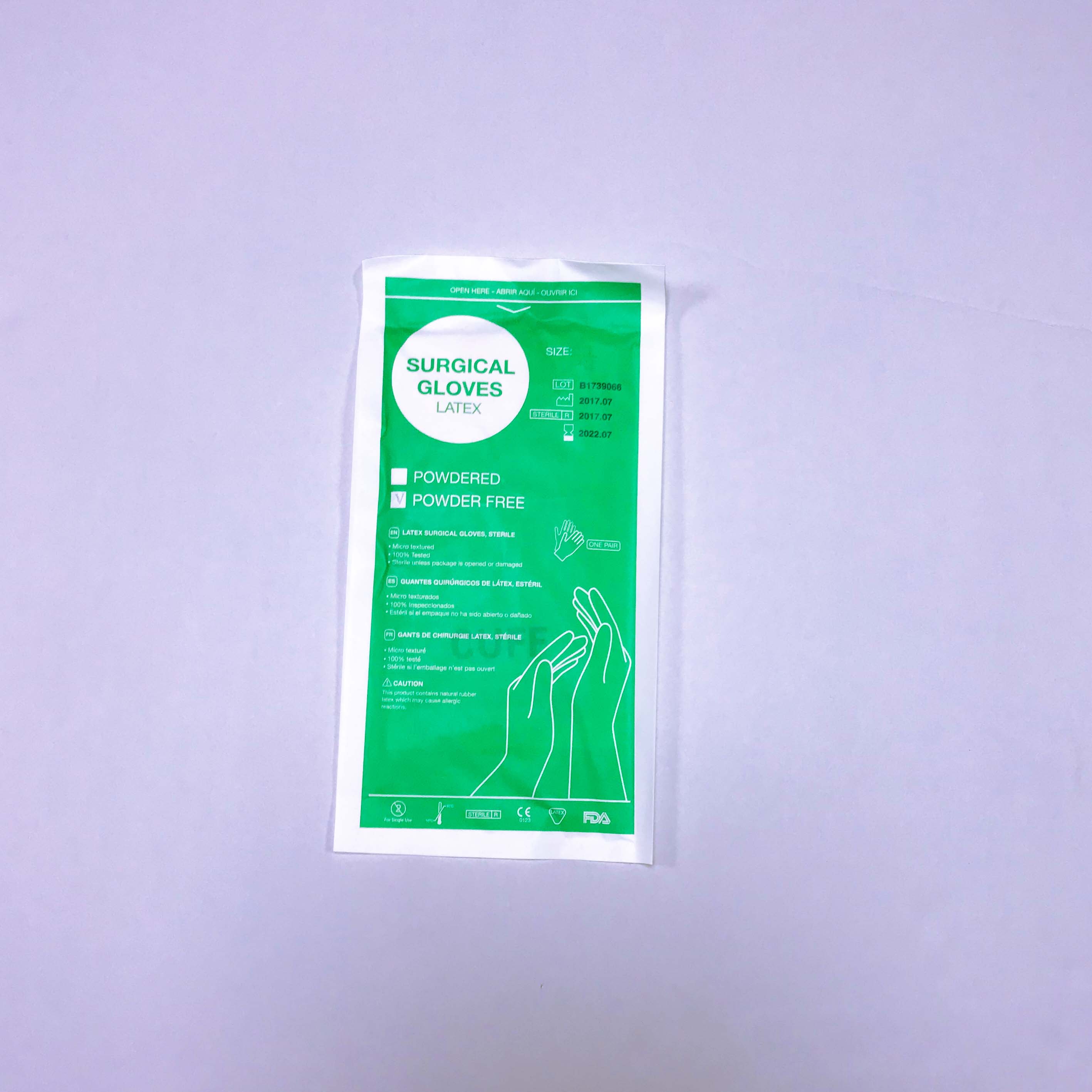 Sterile Disposable Powder Free Latex Surgical Gloves
