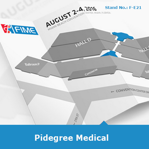Congratulations PidegreeGroves successfully participated in 2016 the American Medical Exhibition FIME