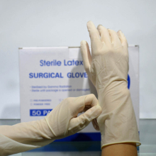 disposable sterile surgical gloves