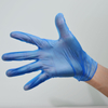 Blue Disposable Vinyl Gloves Powdered