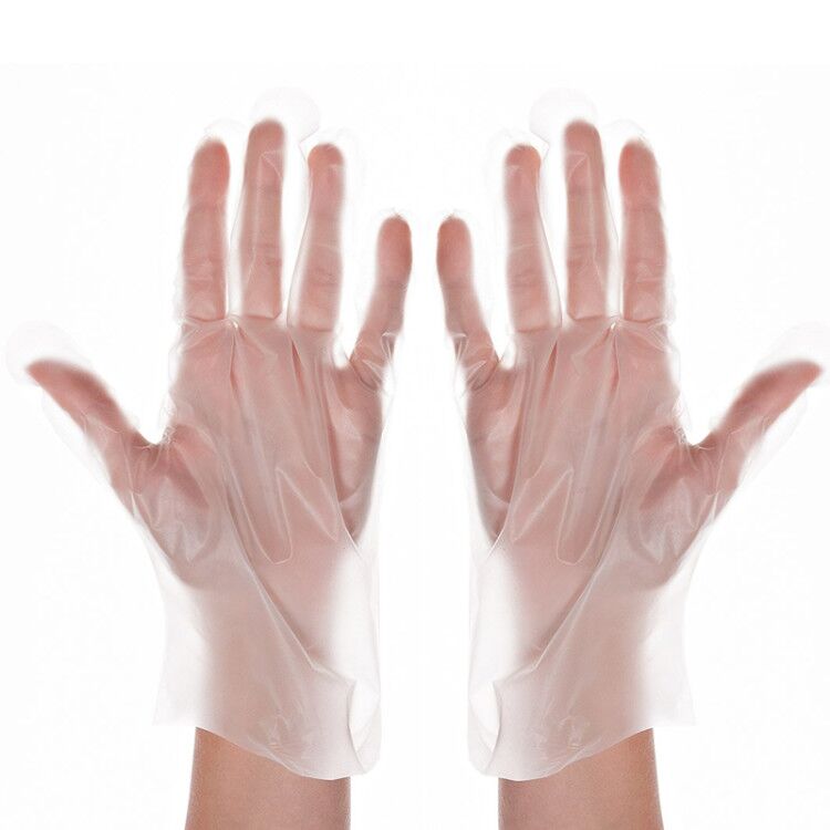 TPE Plastic Disposable Hand Gloves for Food Service