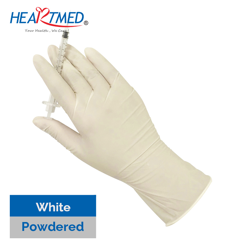 Natural Latex Gloves Powdered