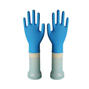 Powdered Disposable Latex Free Nitrile Gloves in Stock