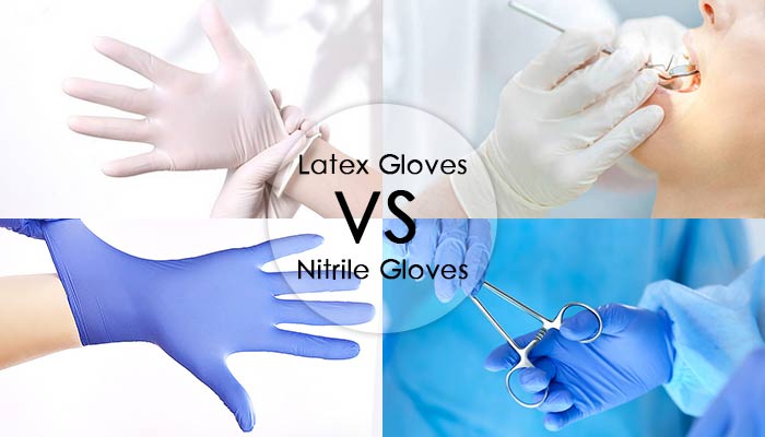 The difference between Latex and Nitrile gloves