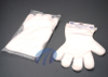 White Disposable TPE Thermoplastic Elastomer Gloves
