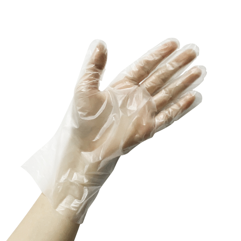 Thermoplastic Elastomers Clear TPE Disposable Hand Glovess