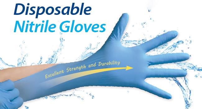 How nitrile gloves are produced