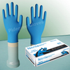 Blue Disposable Nitrile Gloves Powder Free